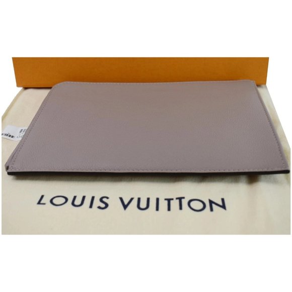 LOUIS VUITTON Jules PM Pochette Leather Clutch - Picture 8 of 12